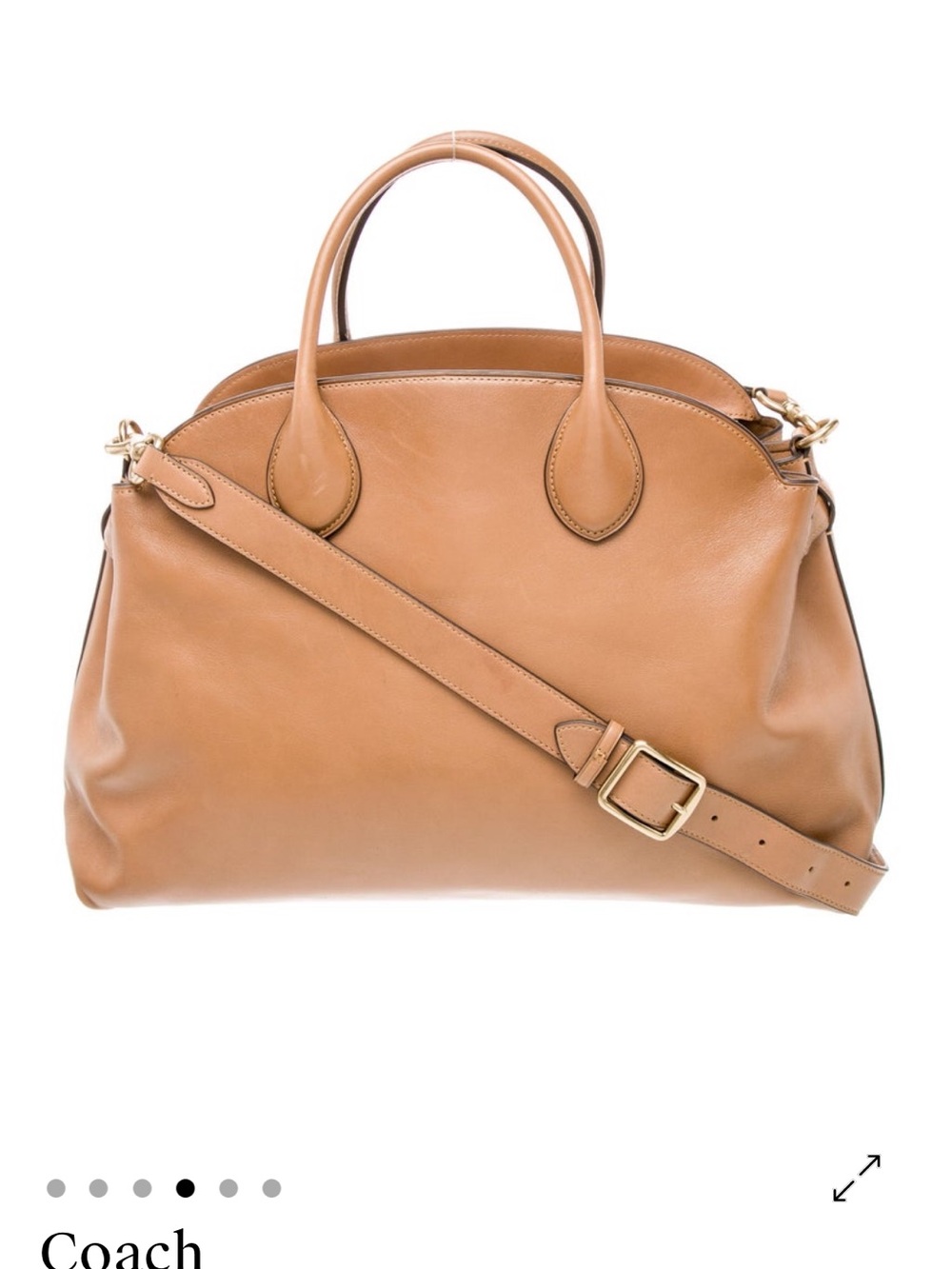 Coach Empire 40 Honey Brown - Picture 3 of 5